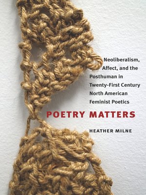 cover image of Poetry Matters